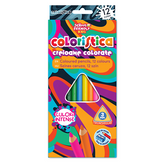 COLORISTICA Creioane Colorate Triunghiulare 12 bucati/set